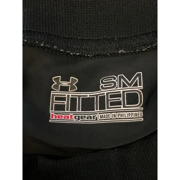 Under Armour Skort Womens Small Black HeatGear Fitted Athletic Running Tennis - Image 4
