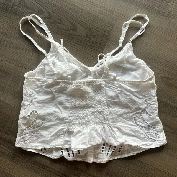 Free People Sweet Sammi Eyelet Top - Image 5