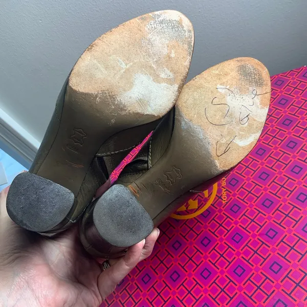 Tory Burch Derby leather ankle booties size 6.5‎ - Image 6