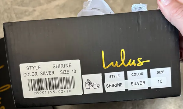 Silver Heels Lulus - Image 4