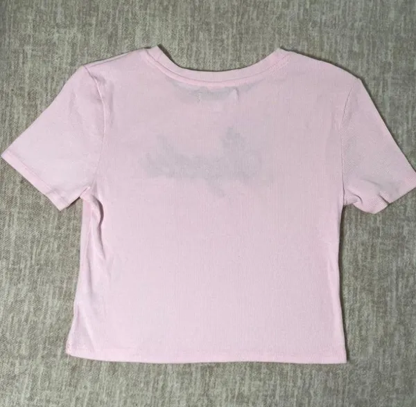 Dillard's Pink Baby Tee - Image 2