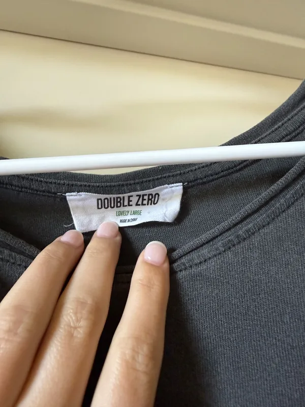 Double Zero Dress Black - Image 2