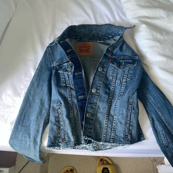 Levi's cropped denim jacket - Image 2