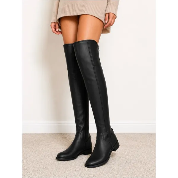 Toetos Hope Black Over-The-Knee Boots Size 9 NWOB - Image 3
