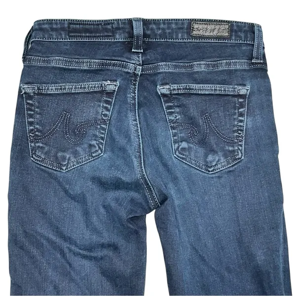 AG Adriano Goldschmied Dark Wash The Legging Super Skinny Ankle Jean size 24 - Image 5