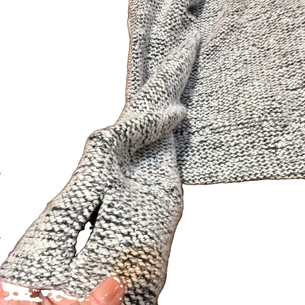 OFFLINE by Aerie Women's Heathered Knit Cowl Neck Drawstring Pullover Sweater M - Image 3