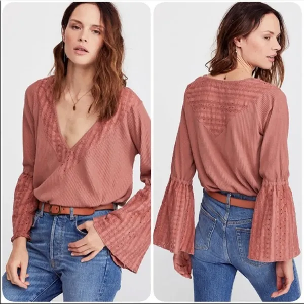 Free People Parisian Nights Top - Sayluita - Medium - Image 2