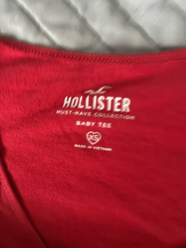 Red Hollister Co. wrap top #redtop - Image 2