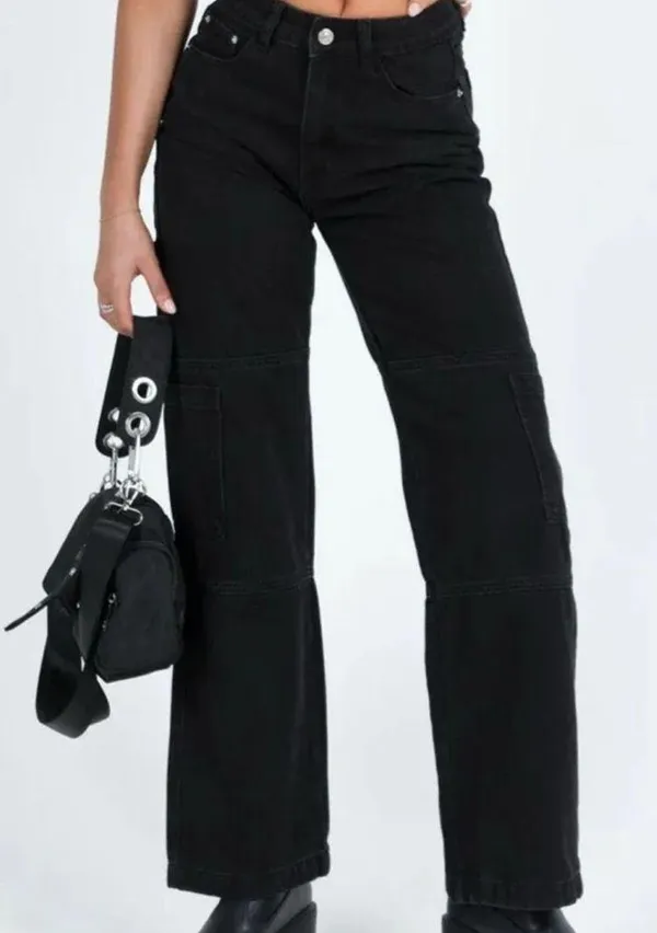 Princess Polly Cargo Jeans - Image 2