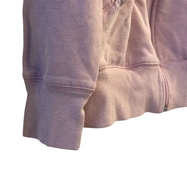 Zella Women's‎ M Pink Ruched Long Sleeve Zip Front Hoodie Jacket - Image 7