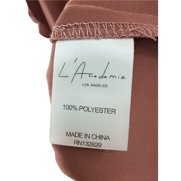 L'Academie Revolve Maxi Shirt Dress M Dusty Mauve Utility No Belt Minimalist - Image 5