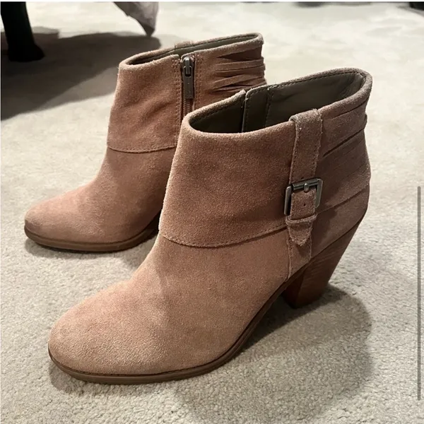 Faux Suede Booties - Image 4