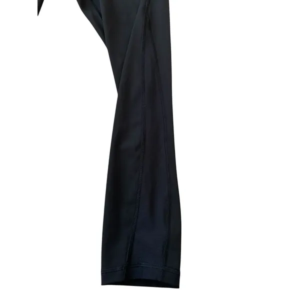 Lululemon Wunder Under High-Rise Mesh Crop 23" -‎ Black - Size 10 - Image 6