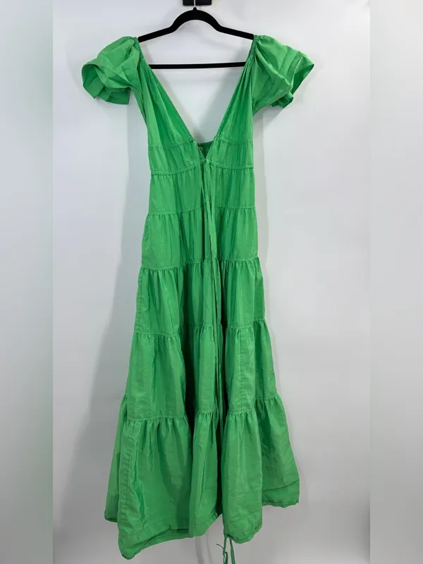 Revolve A.L.C. Luca Dress Green 2 - Image 5