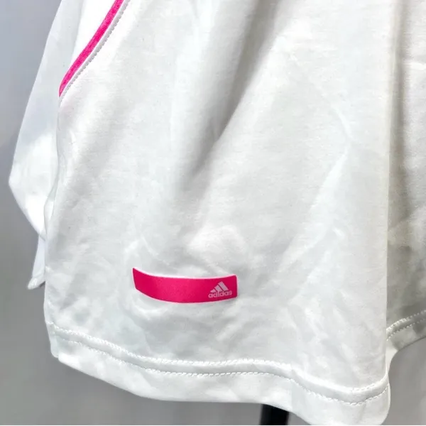 Golf Puremotion driFit white and pink sleeveless polo top size medium - Image 3