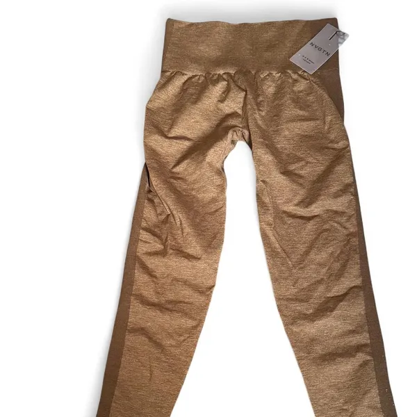 NVGTN Mocha Performance Seamless Leggings in mocha Size medium - Image 3