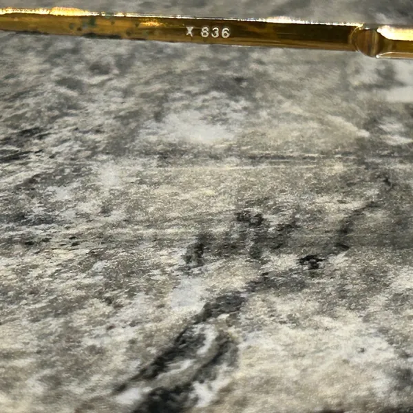 Elegant Gold Frame Glasses - Image 8