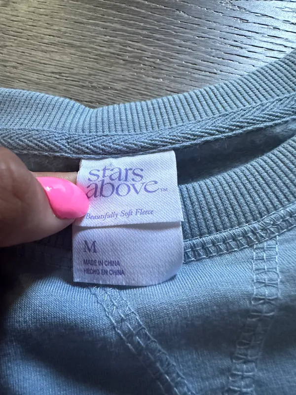 Stars Above Target Light Blue Crewneck - Image 3