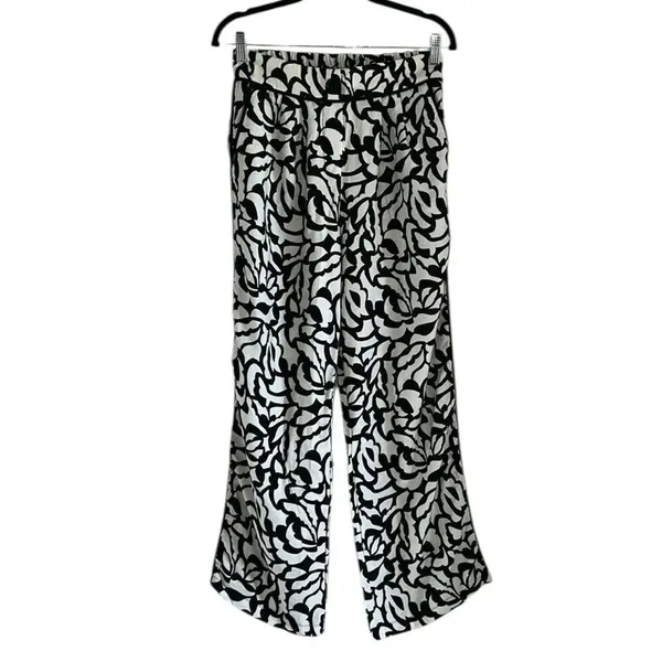 Monteau Black and White Pull on Dress Pants(Size Medium) - Image 3