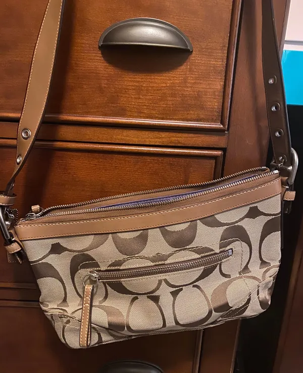 Coach Vintage Bag Crossbody Brown Purse - Image 2
