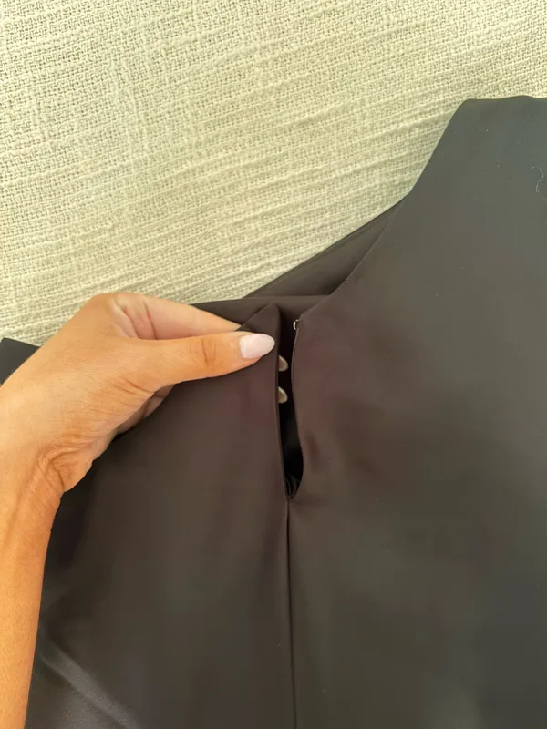 After Six DRAPED SCARF ONE-SHOULDER maxi dress - Image 5