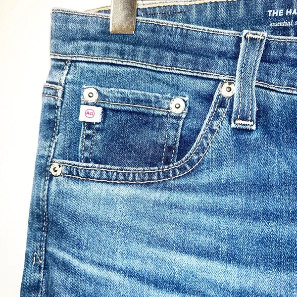 Ag-ed denim Adriano goldschmied the Harper essential straight medium wash jeans - Image 5