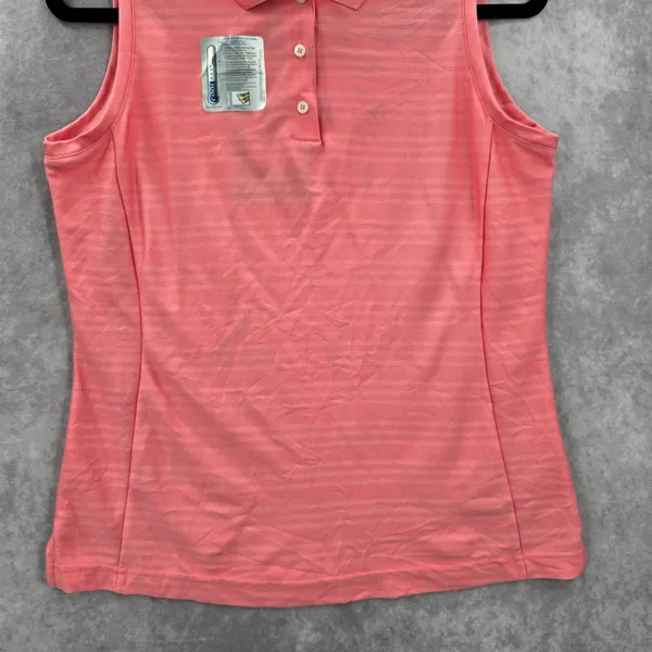 Adidas Pink Flamingo Clima Cool Golf Sports Active Sleeveless Shirt Top M Medium - Image 4