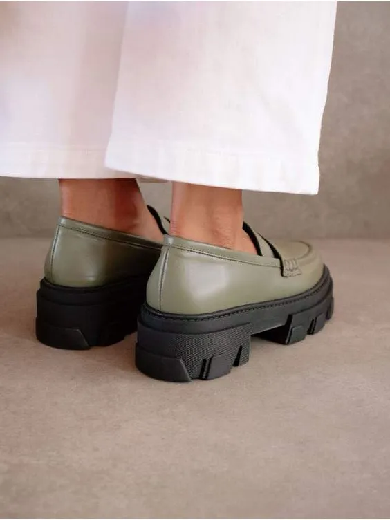 Alohas Trailblazer Loafer - Dusty Olive Size 39 (8-8.5 Us) - Image 4