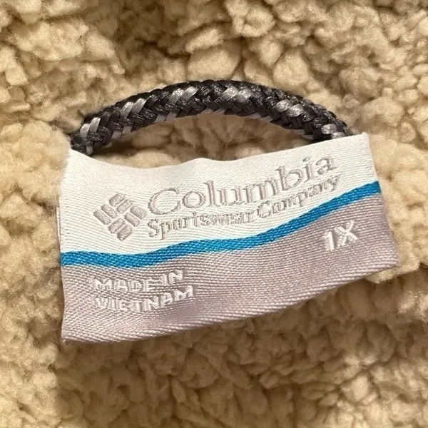 Columbia Sherpa Teddy Cozy Ruby Falls Jacket Down Puffer Coat Sz 1X‎ XL $240 - Image 8