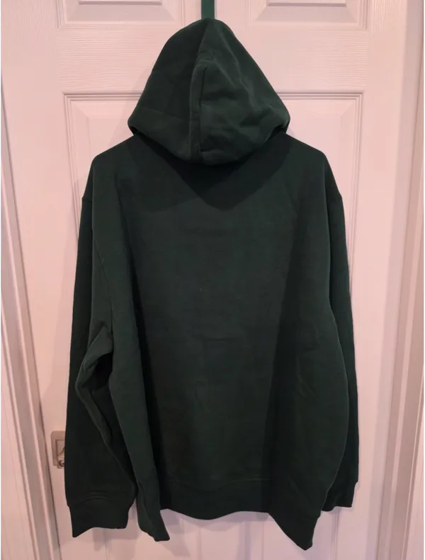 NWT- Polo by Ralph Lauren Men’s Forest Green Hooded Sweatshirt with Tartan Polo Size XL - Image 3