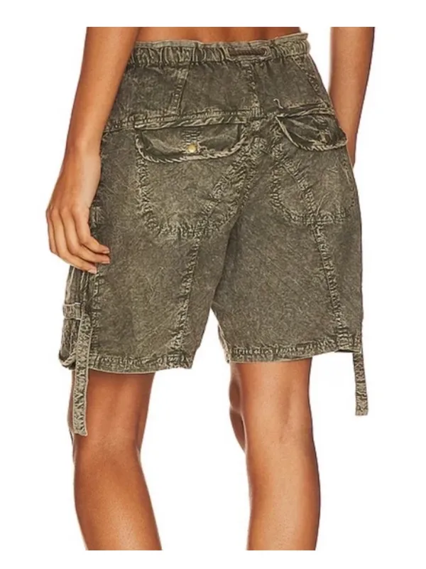 Free People NWOT Wild Bay Parachute Shorts in size XS - Image 5