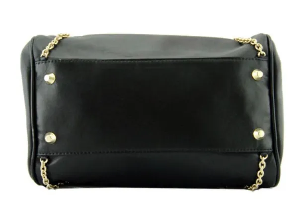 Versace For H&M Black Leather Charms Hobo Bag - Image 10