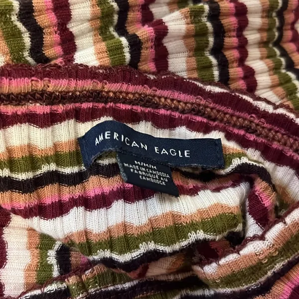 American Eagle Striped tank Top - Image 6
