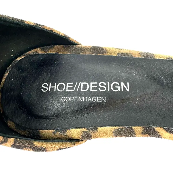 Shoe//Design Copenhagen size eu‎ 36 US 5.5 leopard print d'orsay heels - Image 7