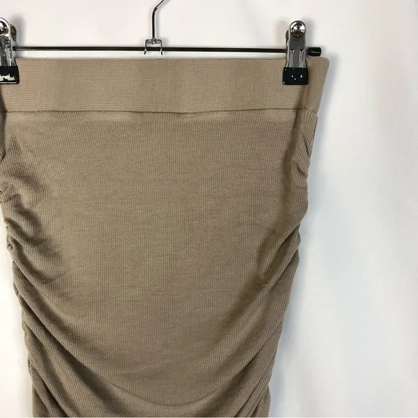 LAMade‎ Brown Ribbed Long Sleeve Midi Skirt Two Piece Set XS - Image 7