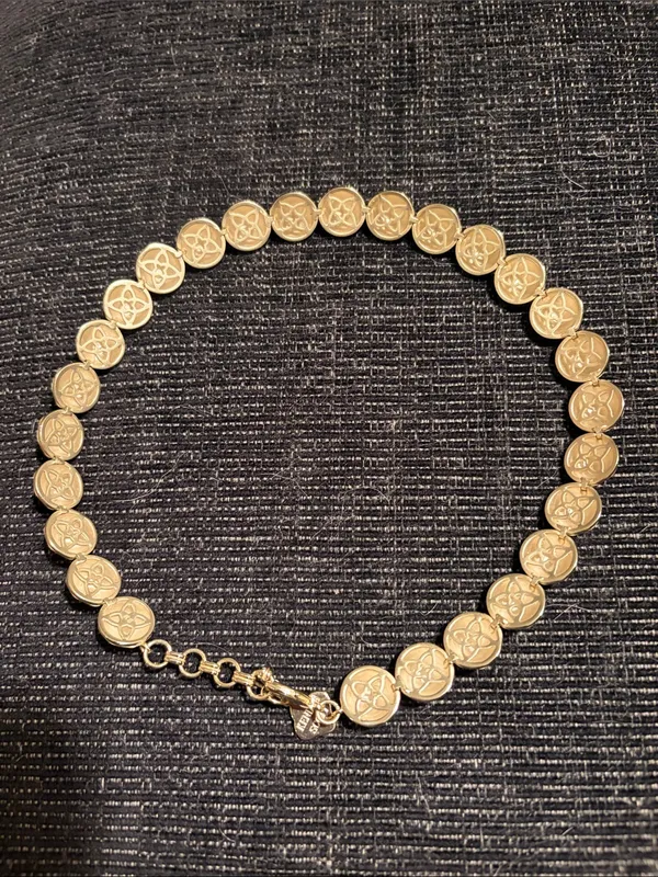 Kendra Scott Faceted Gold-Tone Geometric Necklace - Image 2