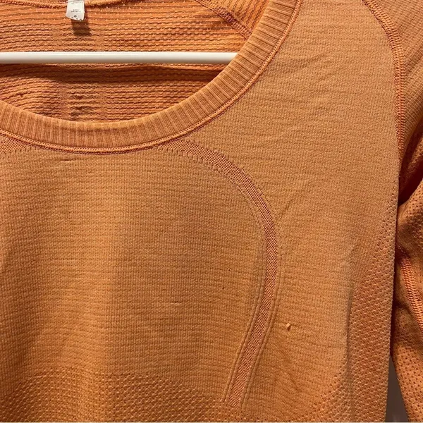 Lululemon Creamscicle Pop Swiftly tech Long Sleeve - Image 7
