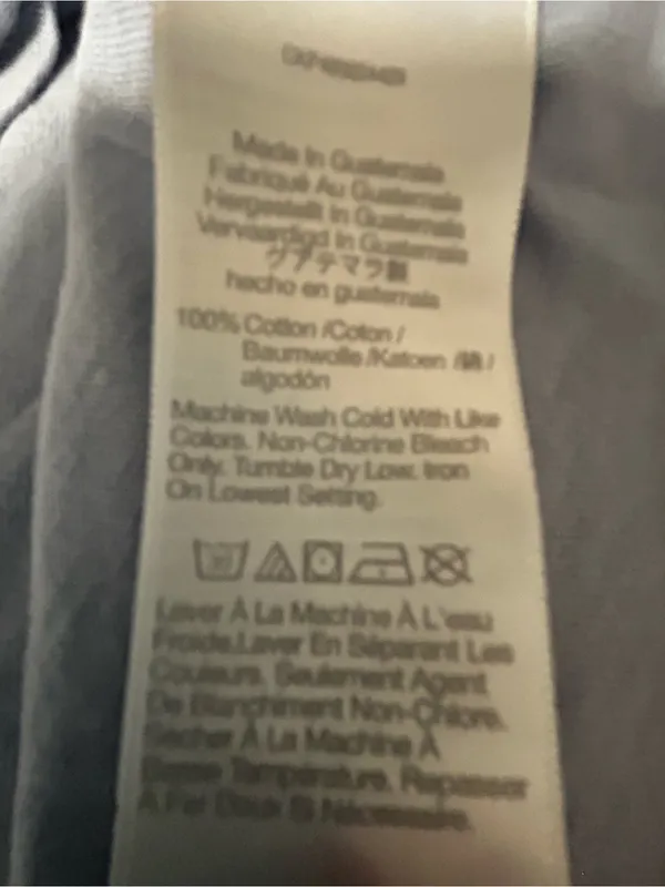 Madewell Light Blue V-Neck Short Sleeve Tee - Image 6