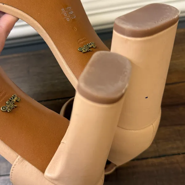 Coach Link Chunky Heeled Sandals size 9 - Image 9