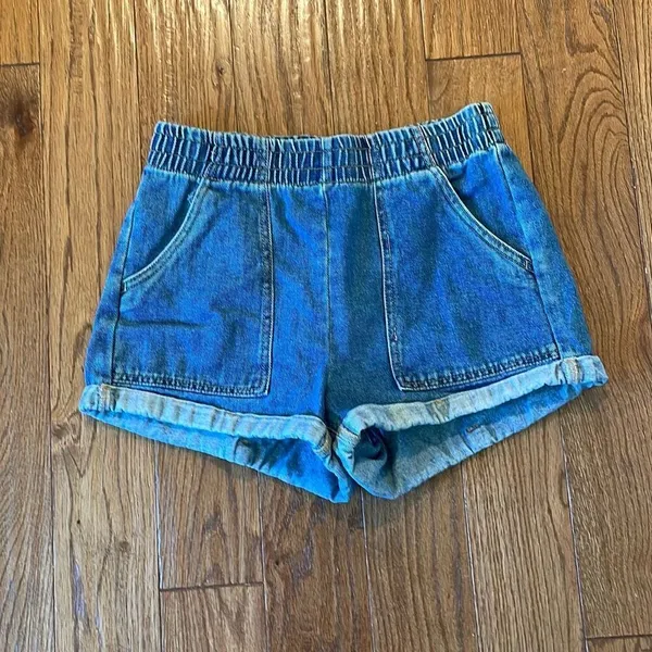 PacSun pull on mom shorts size M - Image 3