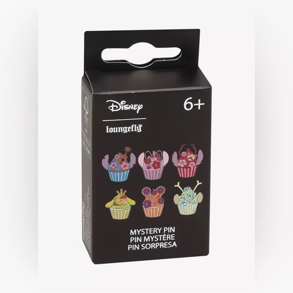 Loungefly Disney Stitch & Experiments Cupcake Blind Box Enamel Pin - Image 2