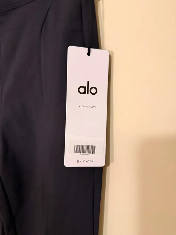 Alo Yoga High-Waisted 7/8 Flare Zip It Leggings - Image 5
