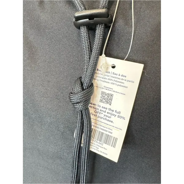 Beyond Yoga Solid Black Convertible Gym Bag - Image 4