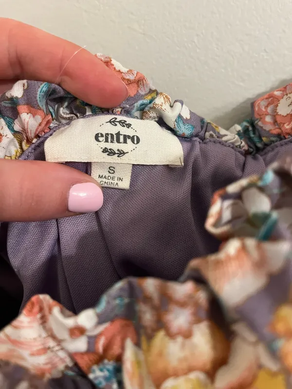 Boutique Floral tube top - Image 2