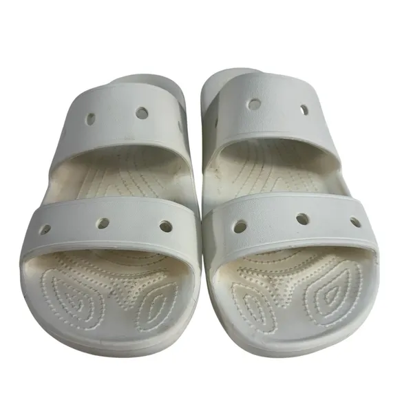 Crocs Mens 8 Womens‎ 10 Classic Sandal Two Strap Slide Unisex Comfort Sandal - Image 2