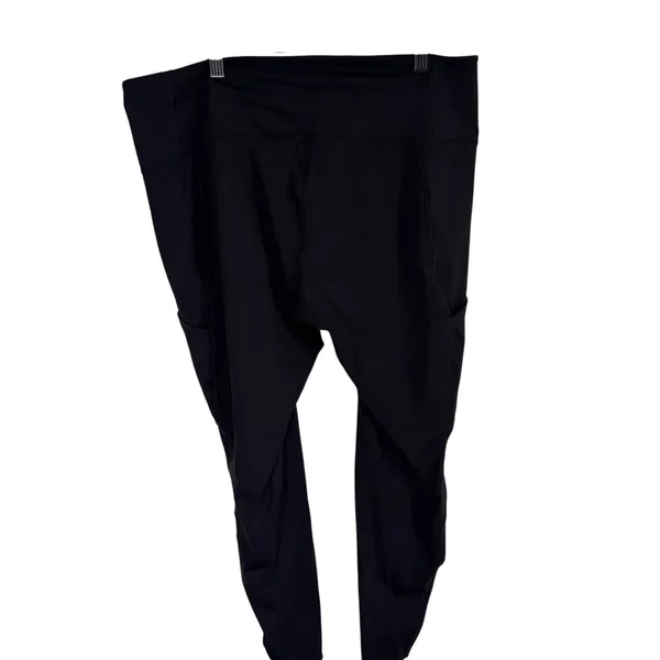 Arcteryx Essent High Rise Leggings Womens XL Black Side Pocket Hiking Tights - Image 6