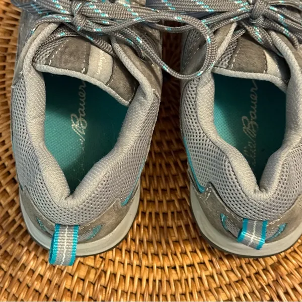Gray‎ and Teal Eddie Bauer sneakers/hiking shoes women’s size 7.5 - Image 5