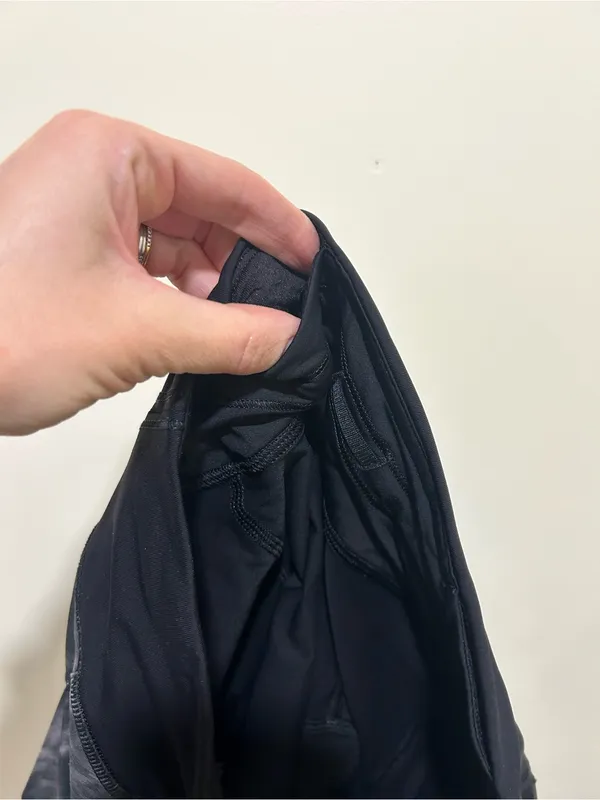 Lululemon Pace Rival Mid Rise Skirt Skort Motion Vista Black Size 6 - Image 5