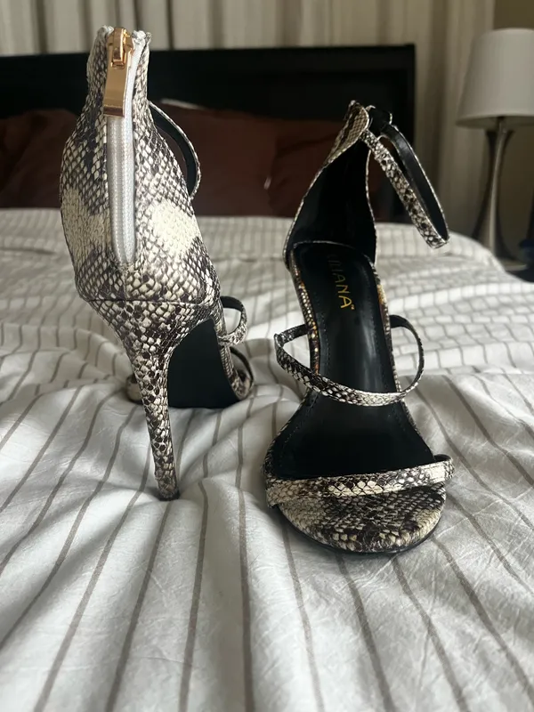 Liliana Snakeskin heels - Image 3