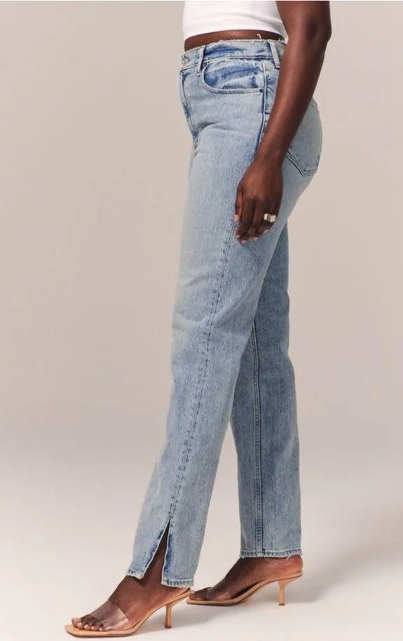 Abercrombie & Fitch The 90s Straight Ultra High Rise - Image 7